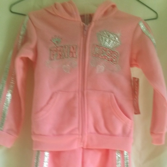 New DIVA Princess Hoodie & Pants Size 2T - Picture 1 of 8